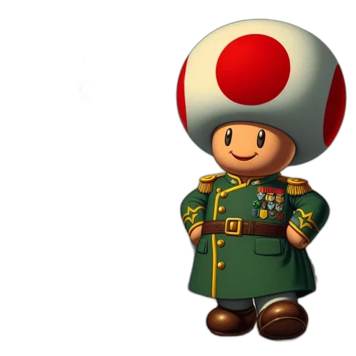 hat, weapon, staff, animal, 3d render, concept art, pixel art, toad transparent PNG cut-out