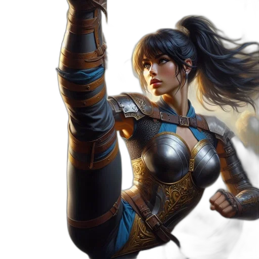 sword, weapon, fantasy art, concept art, comic book art, photorealistic, golden, female transparent PNG cut-out