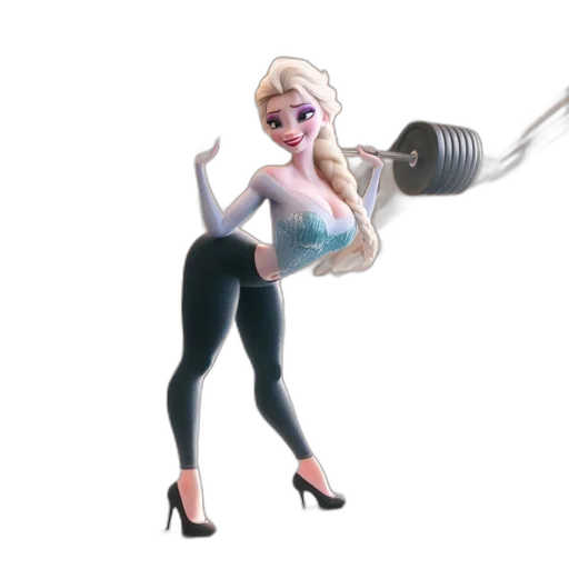 staff, weapon, hair, robot, 3d render, concept art, cartoon, anime transparent PNG cut-out