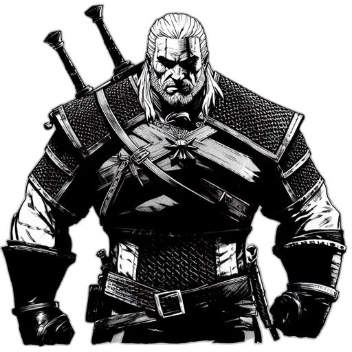 weapon, comic book art, concept art, cartoon, cyberpunk, depicted, figure, imposing transparent PNG cut-out