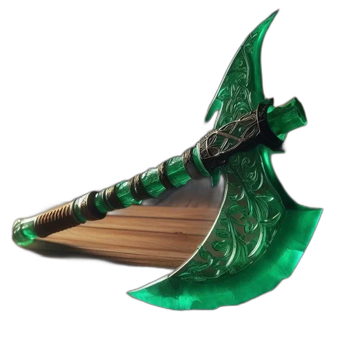 sword, weapon, dragon, staff, 3d render, fantasy art, concept art, photorealistic transparent PNG cut-out