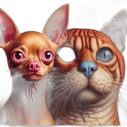animal, mask, creature, concept art, photorealistic, fantasy art, 3d render, pastel transparent PNG cut-out