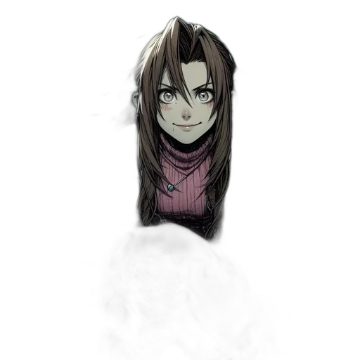 face, mask, staff, hair transparent PNG cut-out