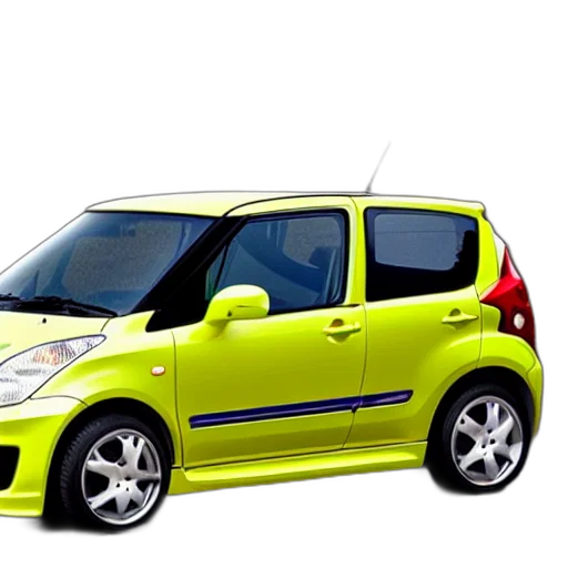 car, 3d render, photorealistic, suzuki, swiftdrift, uncrop transparent PNG cut-out