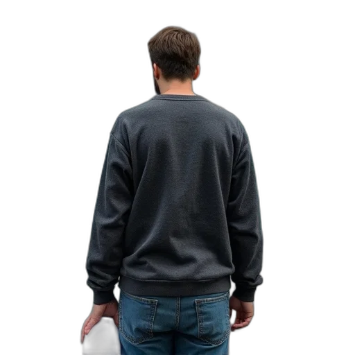 jacket, staff, hair, hat, 3d render, person, standing, their transparent PNG cut-out