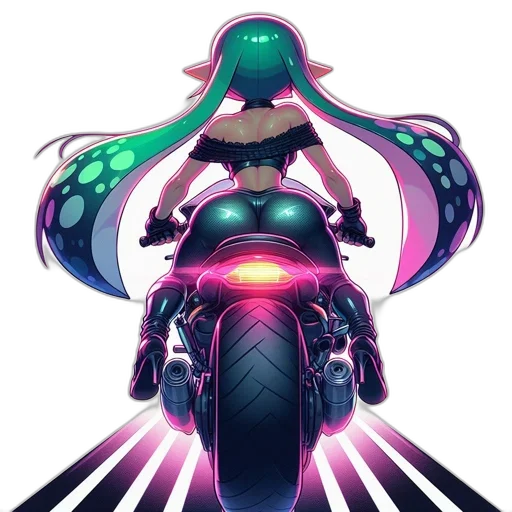 weapon, concept art, cyberpunk, pixel art, vaporwave, neon lights, green, neon transparent PNG cut-out