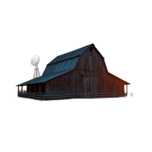 building, hat, concept art, 3d render, pixel art, photorealistic, fog, rustic transparent PNG cut-out