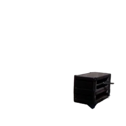 furniture, shoes, robot, crown, 3d render, photorealistic, concept art, dark transparent PNG cut-out