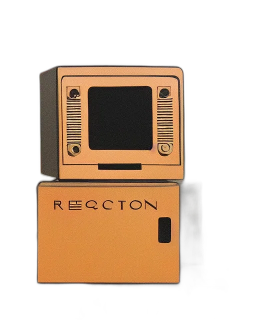 robot, 3d render, golden, retro transparent PNG cut-out