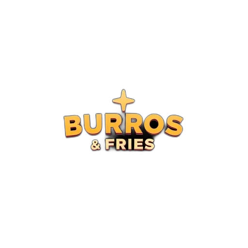 food, second, image, shows, same, stylized, logo, burros transparent PNG cut-out