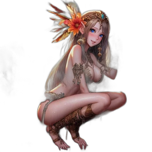 dress, dragon, jewelry, creature, fantasy art, concept art, pixel art, photorealistic transparent PNG cut-out