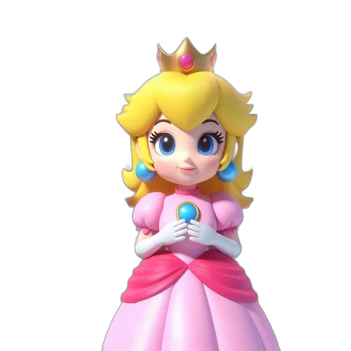 crown, dress, face, staff, 3d render, concept art, vaporwave, photorealistic transparent PNG cut-out