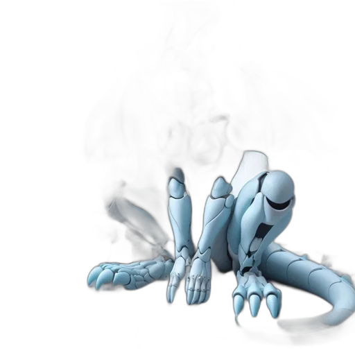 robot, dragon, creature, weapon, concept art, 3d render, fantasy art, photorealistic transparent PNG cut-out