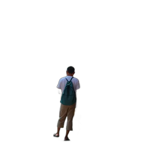 staff, jacket, face, robot, 3d render, pixel art, concept art, photorealistic transparent PNG cut-out