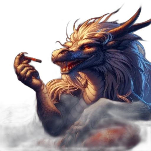 dragon, creature, staff, fantasy art, concept art, pixel art, photorealistic, fire transparent PNG cut-out