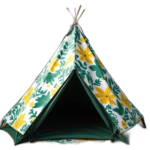 umbrella, 3d render, green, blacktip, tippy, tent, white, yellow transparent PNG cut-out