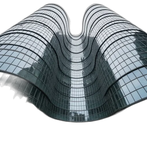 building, umbrella, hair, hat, 3d render, photorealistic, concept art, lloyds transparent PNG cut-out