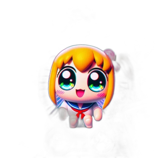 staff, creature, face, mask, 3d render, concept art, vaporwave, pixel art transparent PNG cut-out
