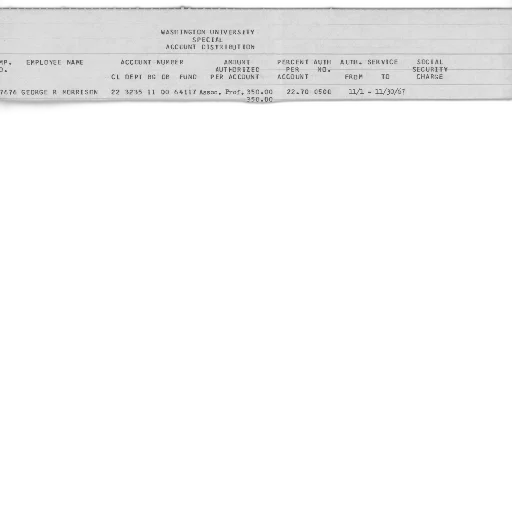 document, washington, university, name, george, morrison, date, range transparent PNG cut-out