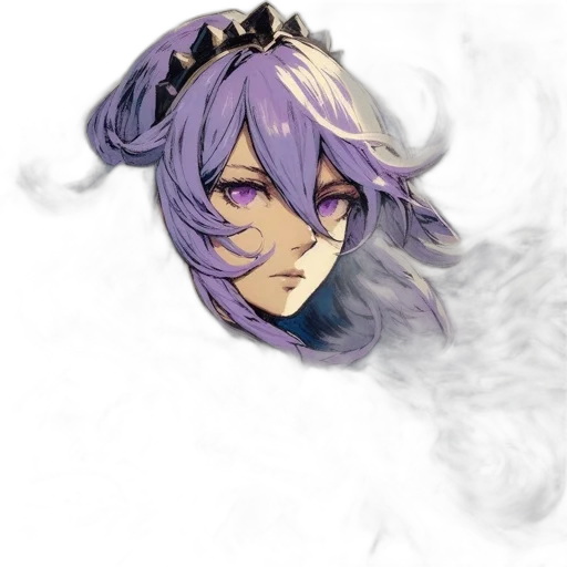 mask, crown, face, dragon, watercolor, anime, fantasy art, concept art transparent PNG cut-out