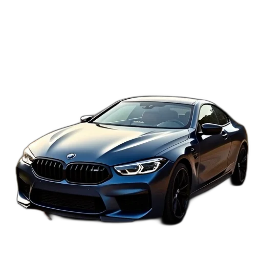 car, 3d render, photorealistic, concept art, bmw, granja transparent PNG cut-out