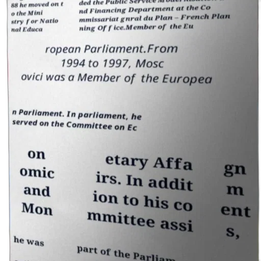 face, poster, text, french, about, person, named, moscovici transparent PNG cut-out