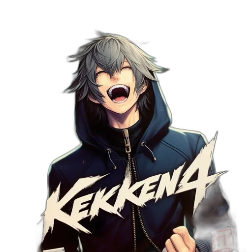 jacket, mask, anime, comic book art, pixel art, concept art, image, shows transparent PNG cut-out