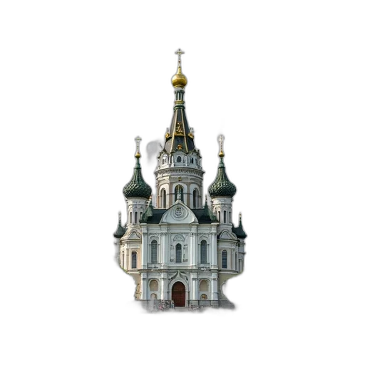 building, crown, hat, jewelry, 3d render, concept art, pixel art, photorealistic transparent PNG cut-out