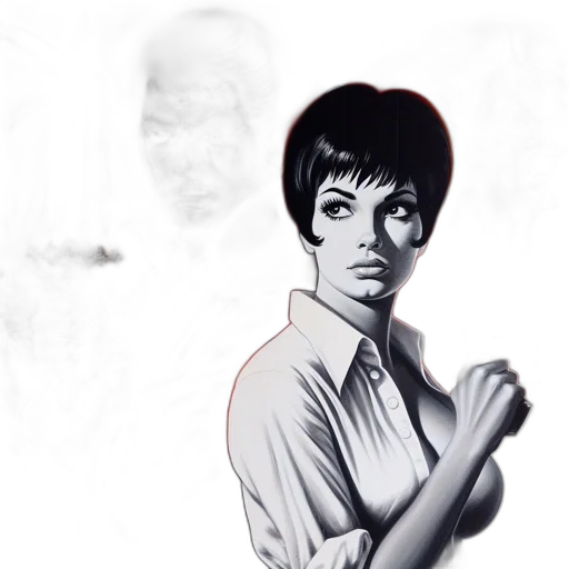 face, robot, mask, dress, comic book art, photorealistic, concept art, fantasy art transparent PNG cut-out