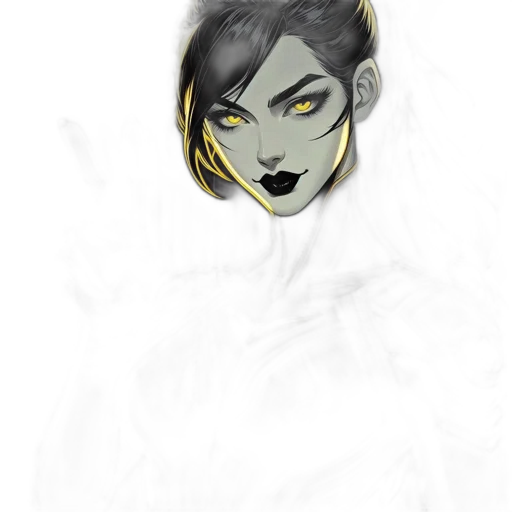 mask, face, creature, fantasy art, concept art, photorealistic, pixel art, dark transparent PNG cut-out