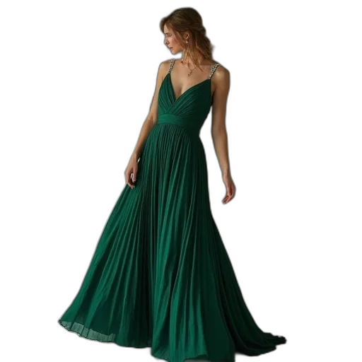 dress, green, earth tones, bridesmaid transparent PNG cut-out