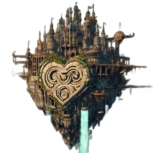 crown, jewelry, sword, fantasy art, concept art, pixel art, 3d render, elaborate transparent PNG cut-out