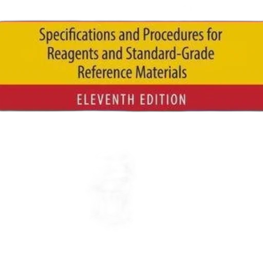 cover, chemicals, specifications, procedures, reagents, standard-grade, reference, materials transparent PNG cut-out
