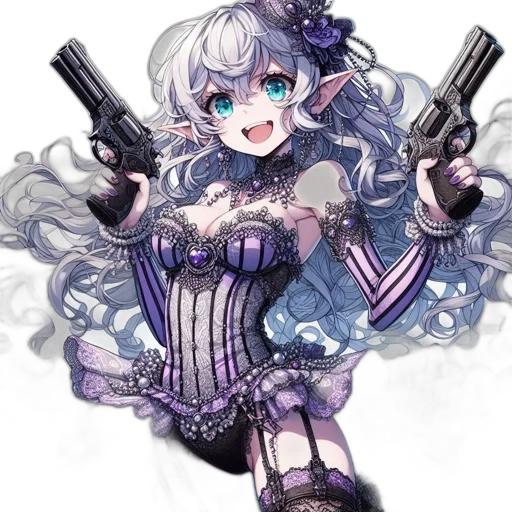 weapon, staff, robot, sword, anime, pixel art, concept art, fantasy art transparent PNG cut-out