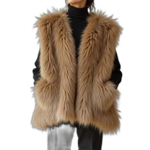 jacket, vest, made, organic transparent PNG cut-out