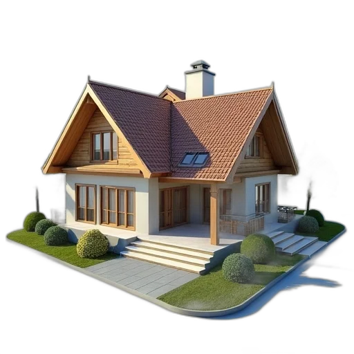 building, 3d render, photorealistic, concept art, house, design, designs, floor transparent PNG cut-out