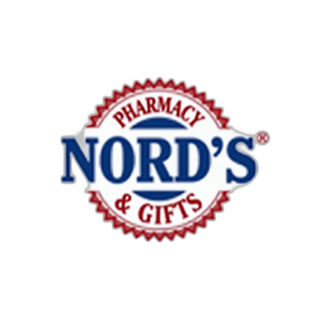 second, image, white, logo, blue, text, reads, nord transparent PNG cut-out
