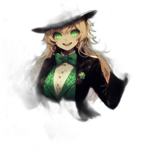 hat, staff, mask, dress, pixel art, fantasy art, concept art, anime transparent PNG cut-out