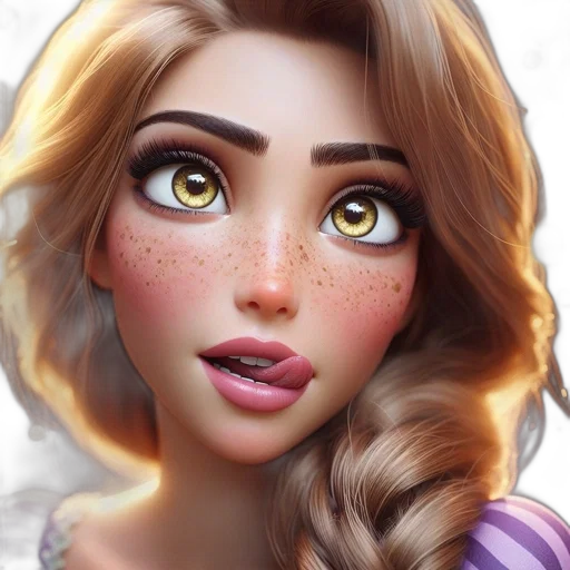 face, fantasy art, photorealistic, concept art, 3d render, golden, close-up, portrait transparent PNG cut-out