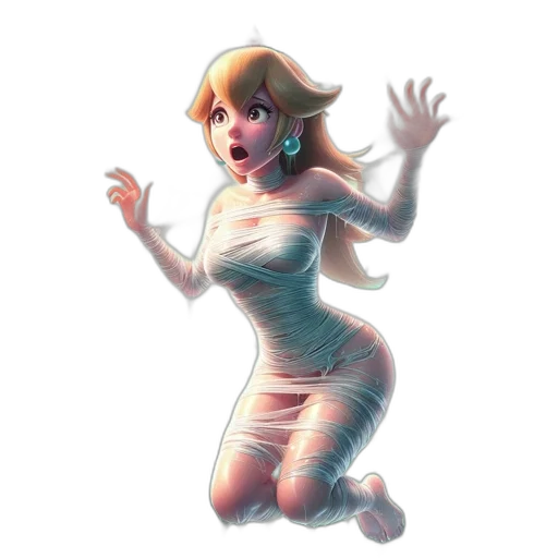 dress, robot, creature, concept art, 3d render, pixel art, fantasy art, pastel transparent PNG cut-out