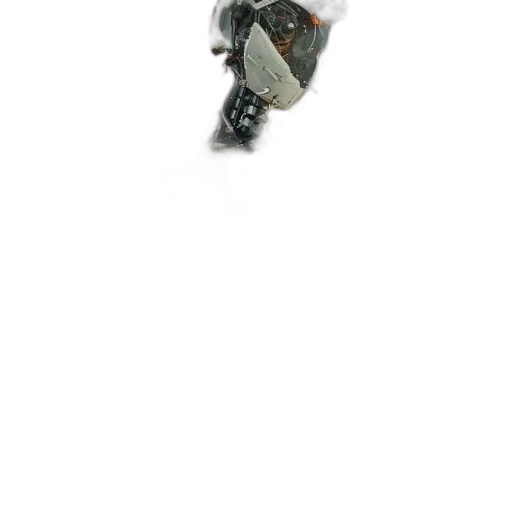 robot, staff, weapon, jewelry, 3d render, concept art, photorealistic, pixel art transparent PNG cut-out