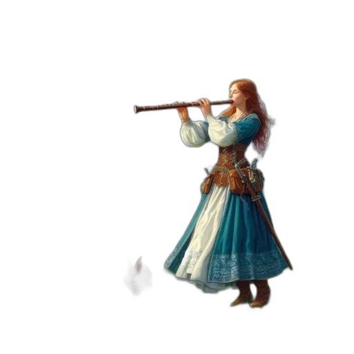 staff, sword, weapon, dress, fantasy art, concept art, pixel art, 3d render transparent PNG cut-out