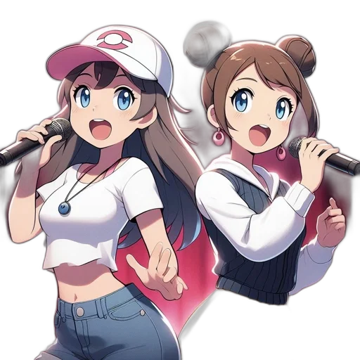 staff, weapon, hat, anime, cartoon, concept art, pixel art, two transparent PNG cut-out