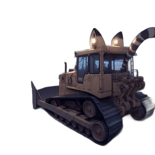 car, robot, weapon, animal, 3d render, concept art, fantasy art, photorealistic transparent PNG cut-out