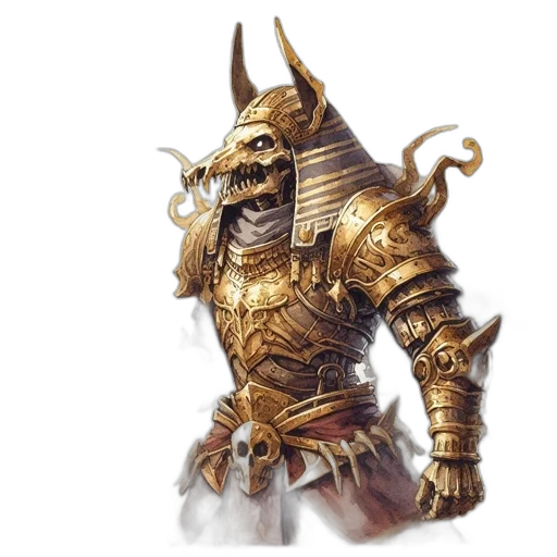 mask, dragon, staff, fantasy art, concept art, photorealistic, 3d render, golden transparent PNG cut-out