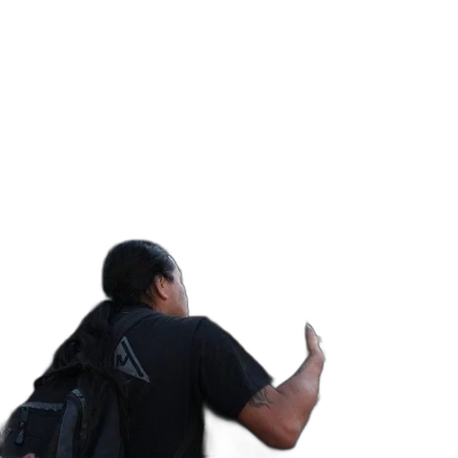 staff, umbrella, creature, robot transparent PNG cut-out