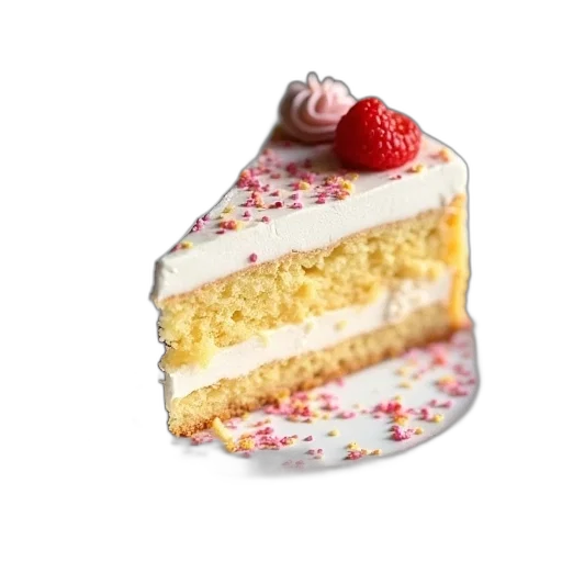 food, crown, hat, 3d render, photorealistic, pixel art, slice, cake transparent PNG cut-out
