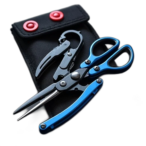 staff, jewelry, weapon, black, blue, multi-tool, various, functions transparent PNG cut-out