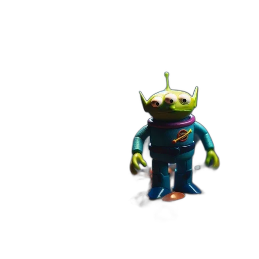 creature, robot, staff, mask, 3d render, concept art, pixel art, outer space transparent PNG cut-out