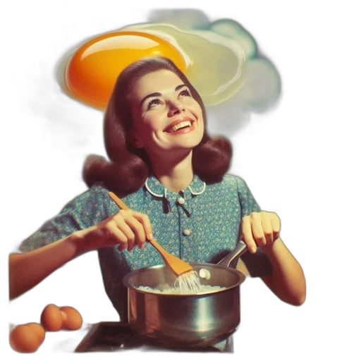 food, hat, staff, photorealistic, 3d render, concept art, woman, joyfully transparent PNG cut-out